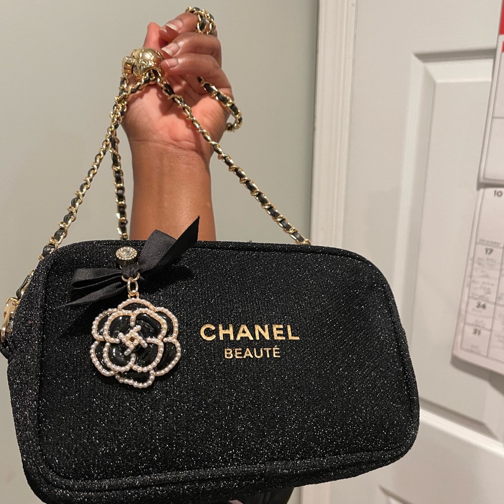 Chanel Cosmetic Pouch to Crossbody Bag
